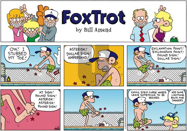 FoxTrot on Sunday June 30, 2002 Comic Strip