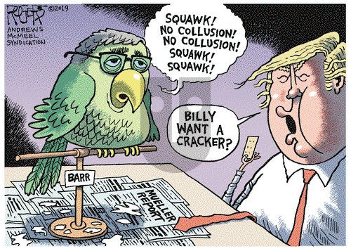 Rob Rogers on Wednesday April 24, 2019 Comic Strip