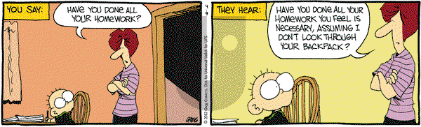 The Buckets on Monday April 9, 2012 Comic Strip