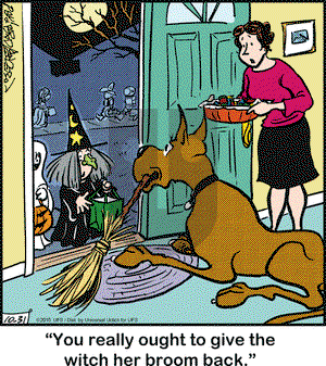 Marmaduke on Saturday October 31, 2015 Comic Strip