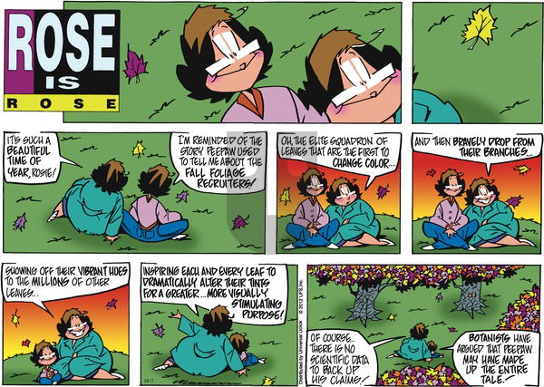 Rose is Rose on Sunday October 7, 2012 Comic Strip