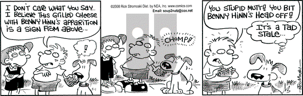 Soup to Nutz - Old on Thursday May 1, 2008 Comic Strip