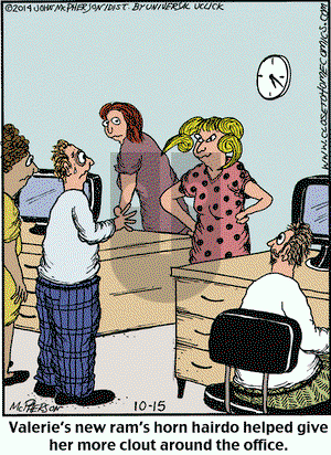 Close to Home on Wednesday October 15, 2014 Comic Strip