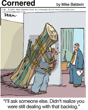 Cornered - Wednesday July 6, 2011 Comic Strip