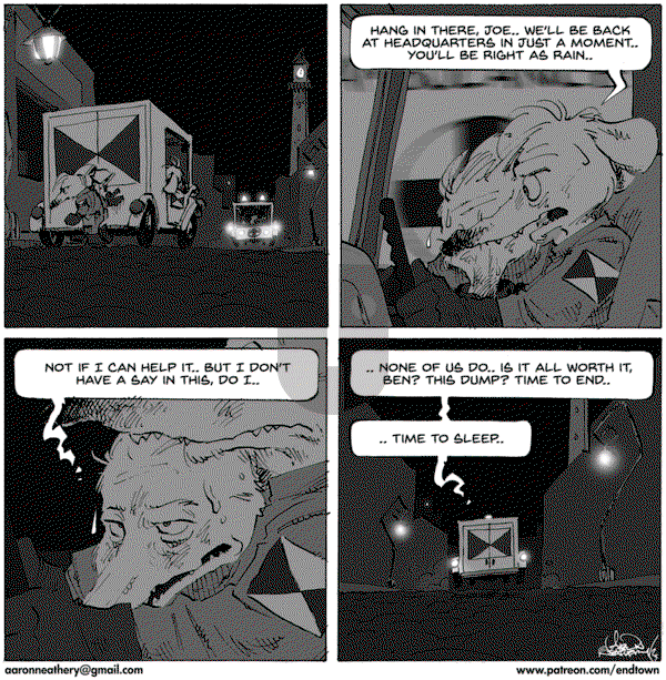 Endtown on Sunday February 9, 2025 Comic Strip