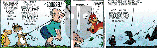 Over the Hedge on Friday October 4, 2019 Comic Strip