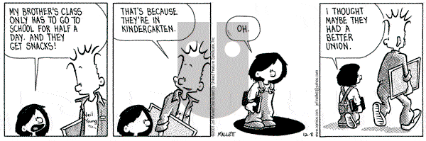 Frazz on Saturday December 8, 2001 Comic Strip