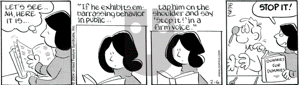 Drabble on Friday February 6, 2004 Comic Strip