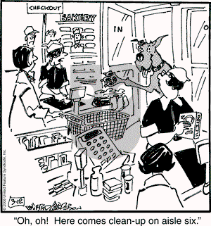 Marmaduke on Wednesday March 12, 2008 Comic Strip