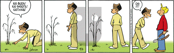 Arlo and Janis - Thursday April 3, 2014 Comic Strip