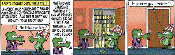 Pearls Before Swine on Friday September 7, 2012 Comic Strip