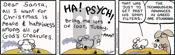 DeFlocked - Saturday December 13, 2008 Comic Strip