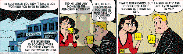 Rip Haywire on Thursday January 4, 2018 Comic Strip
