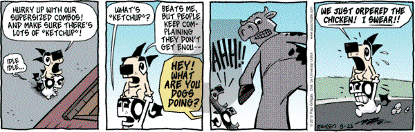 Pooch Cafe on Monday August 23, 2010 Comic Strip