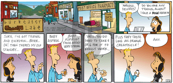 Barkeater Lake on Sunday November 20, 2011 Comic Strip