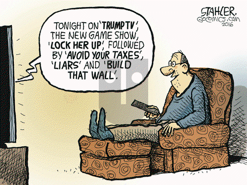 Jeff Stahler on Wednesday October 19, 2016 Comic Strip