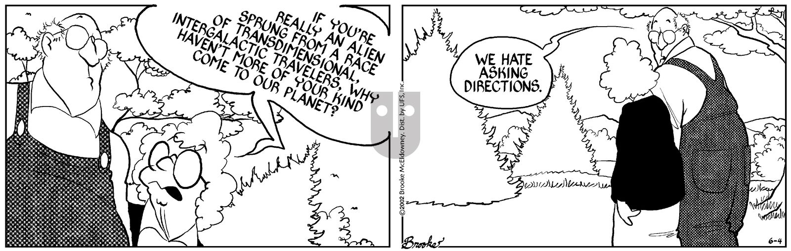 9 Chickweed Lane - Tuesday June 4, 2002 Comic Strip