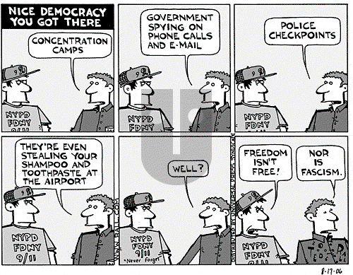Ted Rall on Thursday August 17, 2006 Comic Strip