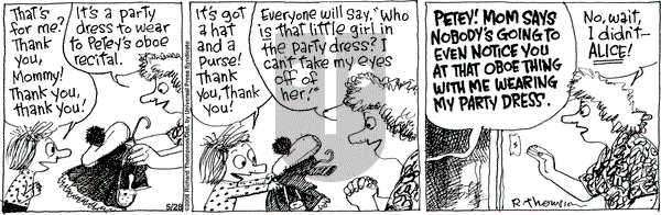 Cul de Sac on Wednesday May 28, 2008 Comic Strip