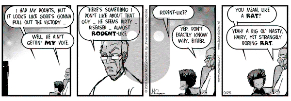 The Boondocks - Monday September 25, 2000 Comic Strip