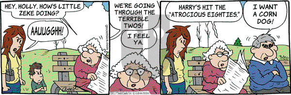 Lola on Monday March 20, 2017 Comic Strip