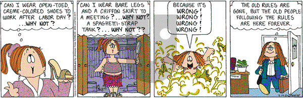 Cathy Classics on Saturday September 14, 2002 Comic Strip