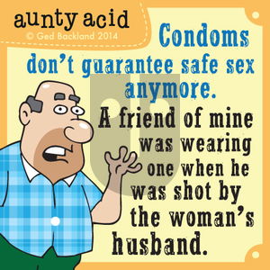 Aunty Acid on Wednesday October 1, 2014 Comic Strip