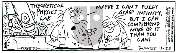Frank and Ernest on Friday November 28, 1997 Comic Strip