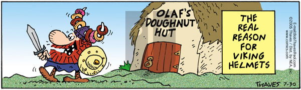Frank and Ernest - Saturday July 30, 2005 Comic Strip