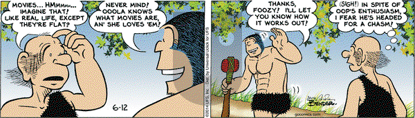 Alley Oop on Thursday June 12, 2014 Comic Strip