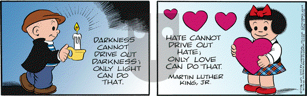Nancy on Monday January 18, 2016 Comic Strip