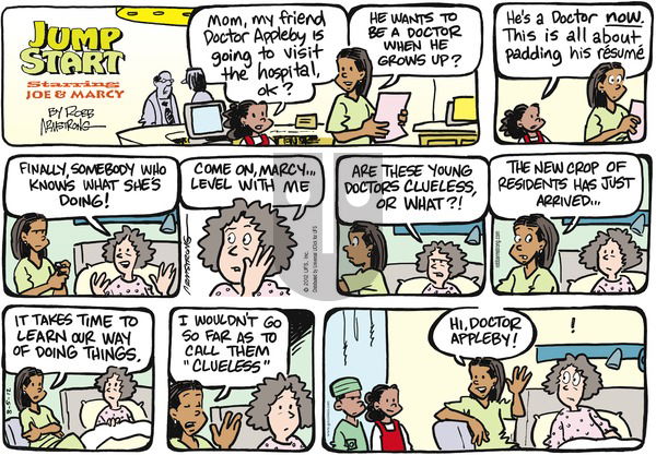 JumpStart on Sunday August 5, 2012 Comic Strip