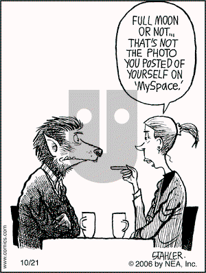 Moderately Confused on Saturday October 21, 2006 Comic Strip