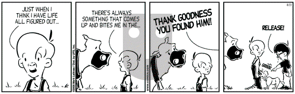 Cow and Boy Classics on Wednesday August 23, 2006 Comic Strip