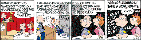 Drabble on Friday August 24, 2012 Comic Strip