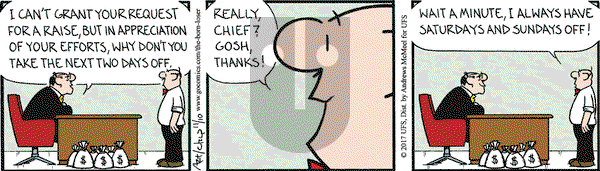 The Born Loser on Friday November 10, 2017 Comic Strip