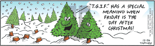 Frank and Ernest - Friday December 26, 2008 Comic Strip
