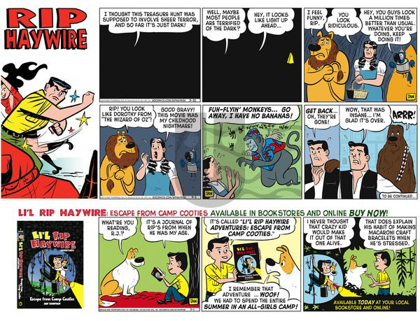 Rip Haywire on Sunday December 18, 2016 Comic Strip