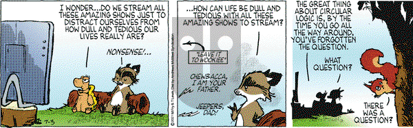 Over the Hedge on Saturday July 3, 2021 Comic Strip