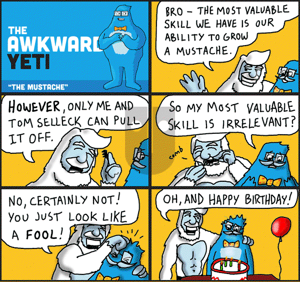 The Awkward Yeti on Saturday September 27, 2014 Comic Strip