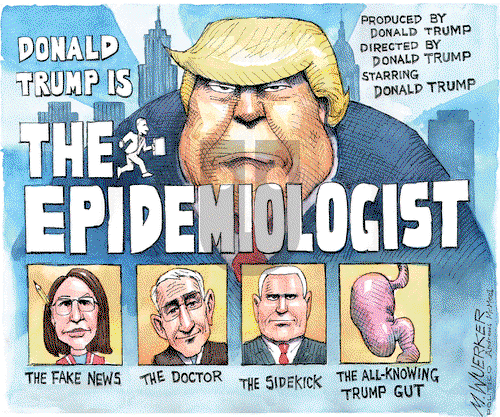 Matt Wuerker on Thursday March 26, 2020 Comic Strip
