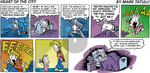 Heart of the City - Sunday March 12, 2000 Comic Strip