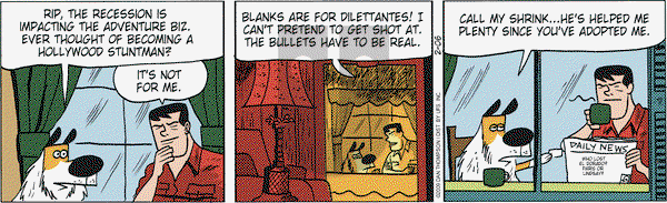 Rip Haywire - Friday February 6, 2009 Comic Strip
