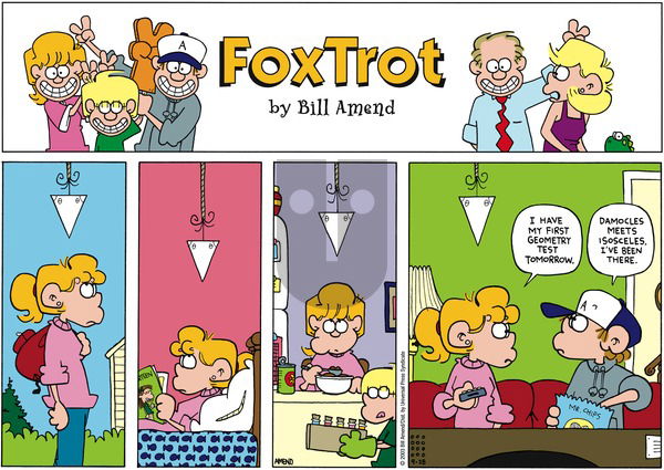 FoxTrot on Sunday September 28, 2003 Comic Strip