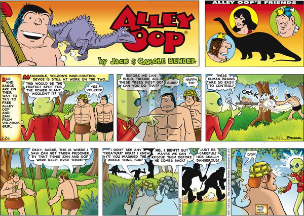 Alley Oop - Sunday February 26, 2017 Comic Strip