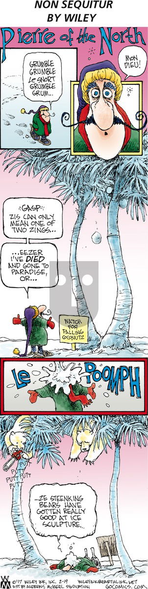 Non Sequitur on Sunday February 19, 2017 Comic Strip