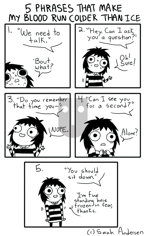 Sarah's Scribbles on Saturday January 26, 2019 Comic Strip