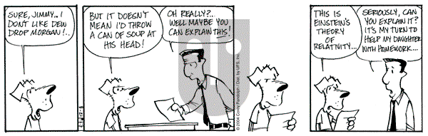 Barkeater Lake on Thursday July 12, 2012 Comic Strip