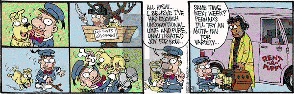 Monty on Thursday January 23, 2020 Comic Strip