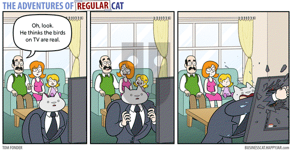 The Adventures of Business Cat on Thursday April 21, 2022 Comic Strip